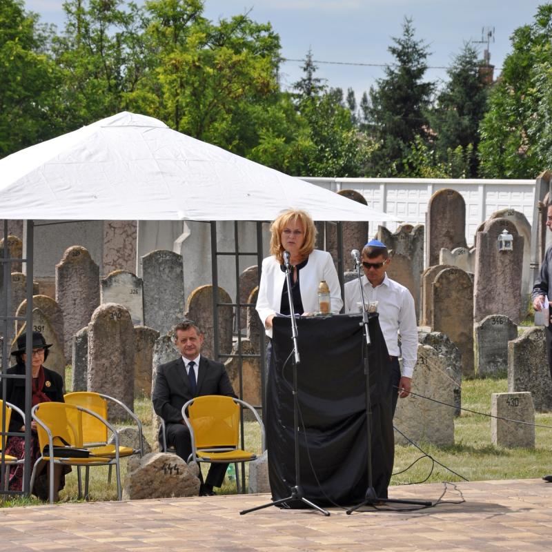 Askara 2015 – Židovský cintorín - spomienka na holokaust 