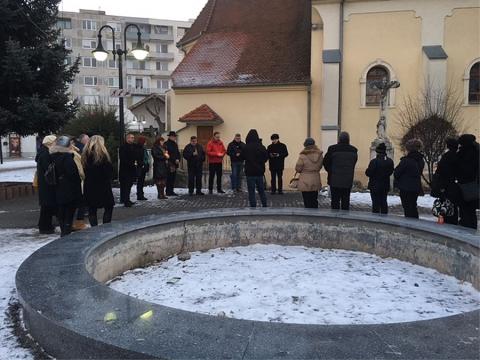 Pamiatku obetí autobusovej nehody pri Verone si uctili aj v Dunajskej Strede 