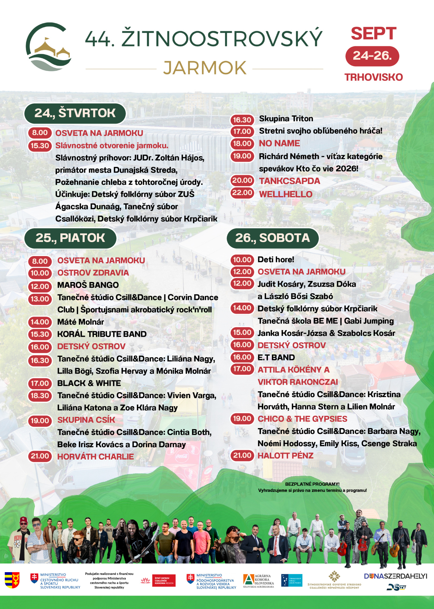 44. jarmok program