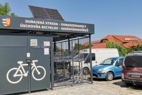 Vybudovanie cyklotrasy a úložísk bicyklov v Dunajskej Strede