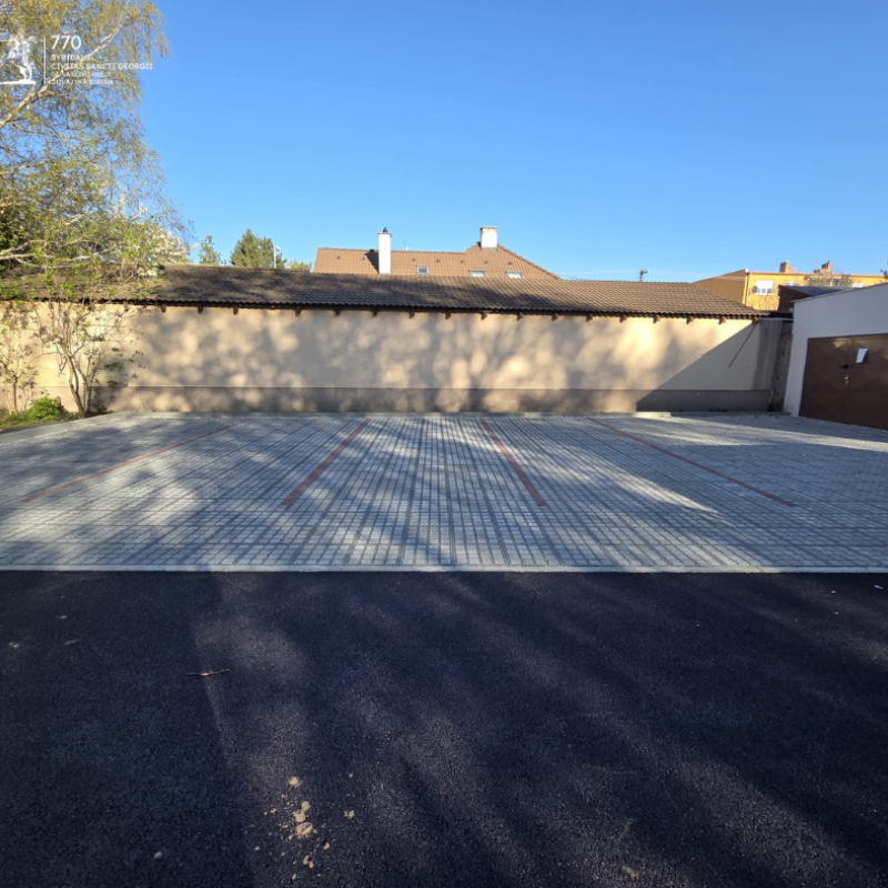 Rózsa liget parkoló felújítás