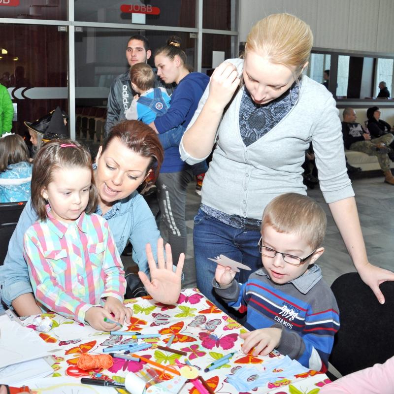 Fašiangový dom hier v Mestskom kultúrnom stredisku