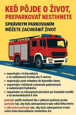 Keď pôjde o život, preparkovať nestihnete