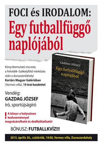 FOCI és IRODALOM: Egy futballfüggö naplójából