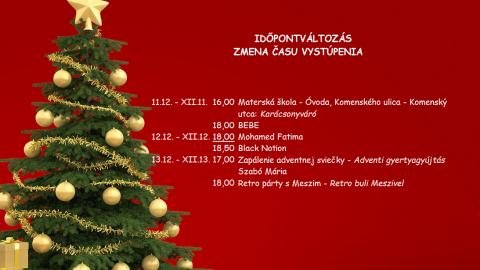 VIANOČNÉ TRHY 2015