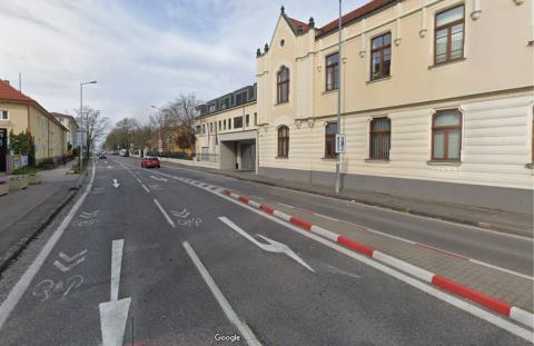 Jesenský utca . Google street view