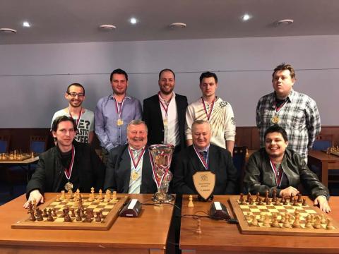 Dunajská Streda šampiónom šachovej extraligy