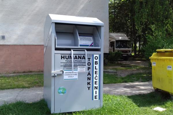 Nové kontajnery v meste na zber ošatenia 