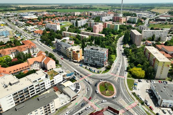 Dunaszerdahely madártávlatból