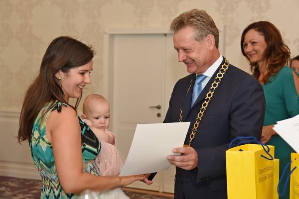 Privítali najmladších obyvateľov Dunajskej Stredy