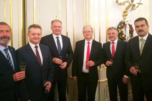 Primátor mesta na novoročnom prijatí u prezidenta republiky