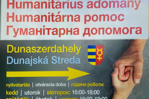 Mestský úrad žiada o pomoc s humanitárnymi darmi