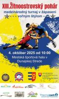 XIII. Žitnoostrovský pohár - medzinárodný turnaj v zápasení voľným štýlom