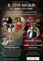 B. Tóth Katalin, Hodossy Gyula: Karácsonyváró koncert és könyvbemutató a Művészeti Alapiskolában