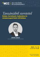 Tanzániából szeretettel - Ember, természet, tudomány és mindennapok Kelet-Afrikában