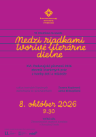 MEDZI RIADKAMI – tvorivé literárne dielne - XVI. Podunajské písmená 2026 